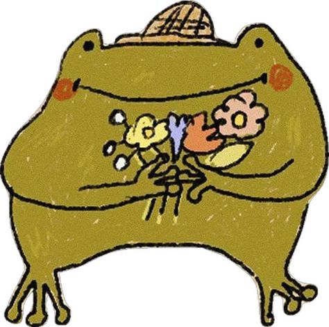 Frog Art Cute, Doodles Cute, Frog Pictures, Frog Art, Widget Icon, Mini Drawings, Art Cute, Cute Frogs, By Grace