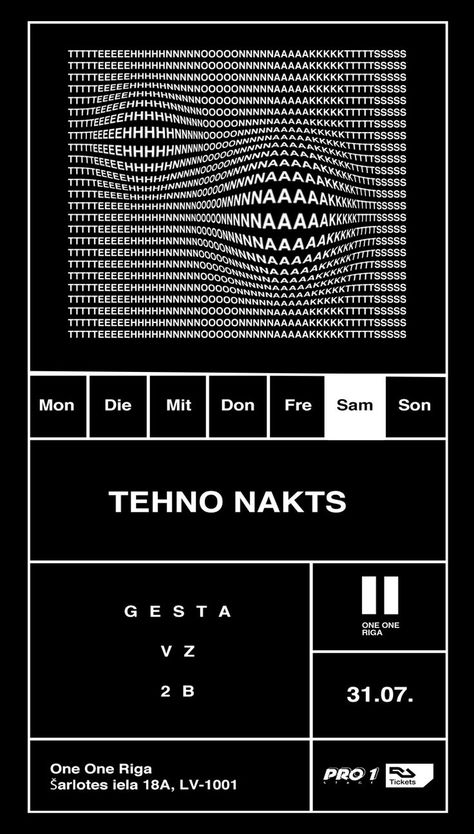 Techno Design Graphics, Techno Music Poster, Techno Flyer Design, Flyer Design Music, Techno Poster Design, Techno Graphic Design, Music Night Poster, Minimal Flyer Design, Night Club Design