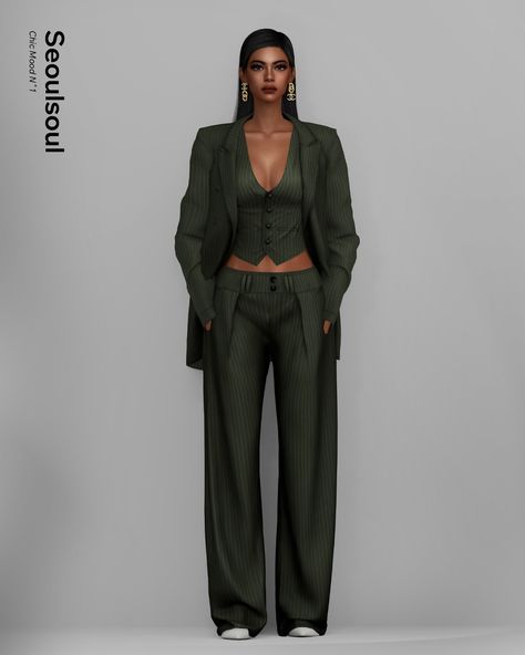 Sims 4 Wealthy Cc, Sims 4 Model Cc, Sims 4 Aesthetic Cc Clothes, Sims 4 Preppy Cc, Fem Clothing, Fem Clothes, Aesthetic Sims, Sims 4 Tsr, Cc Mods