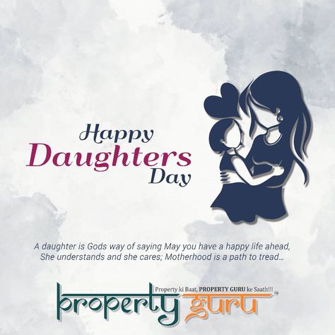 Happy Daughter Days Daughter's Day Poster, Happy Daughter, Happy Daughters Day, Daughter's Day, Daughter Day, Daughters Day, Png Text, Happy Life, Celebrities