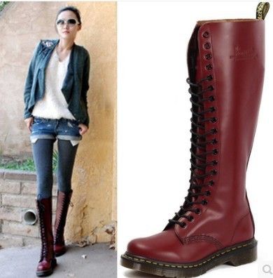 Dr. Martens 1b60 Dr Martens 1b60, Doc Martens, Dr. Martens, High Boots, Fashion Boots, Knee High Boots, Riding Boots, Knee High, Cool Style