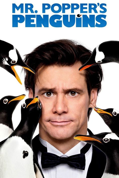 Mr Poppers Penguins, Mr Popper, Jim Carrey Movies, James Tupper, Madeline Carroll, Winter Movies, Carla Gugino, 2011 Movies, Angela Lansbury