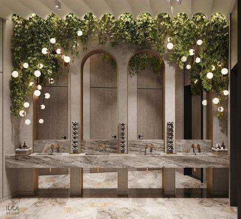 BAMBOO on Behance Sinks Design, Arched Mirrors, Lavatory Design, Bistro Design, Materials Board Interior Design, Wc Design, Architecture Bathroom, Pharmacy Design, Modern Restaurant