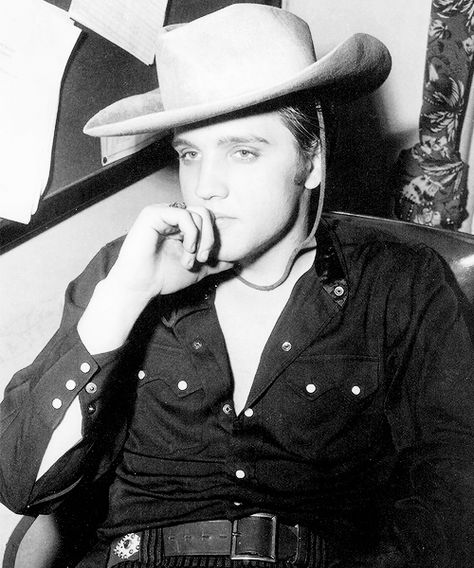 Elvis Presley Elvis Cowboy, Elvis Icons, Elvis Backstage, Elvis Today, Wes Brown, Steve Allen, Cowboy Fashion, Elvis Presley Images, Young Elvis