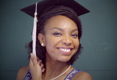 8 Graduation Hairstyles that Will Look Amazing Under Your Cap | Her Campus Graduation Hairstyles With Cap Short, Cap Short Hair, Graduation Hairstyles With Cap, Hairstyles For Gowns, Disney Princess Hairstyles, Hair Growth Challenge, Hair Highlights And Lowlights, Baby Smile, Graduation Hairstyles