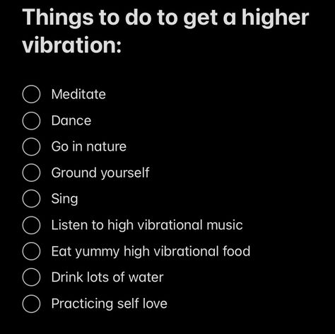 Things To Do To Raise Your Vibration, High Vibrational Activities, Raise Your Vibration Quotes, How To Raise Your Vibration, High Vibration Aesthetic, High Vibrations Aesthetic, Vibrations Quotes, Higher Vibration, Thought Daughter