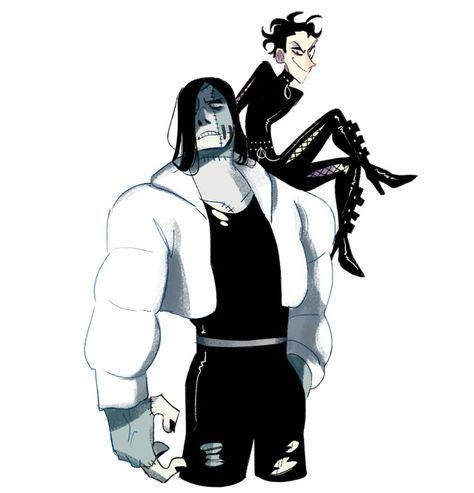 i'll get to it on Tumblr Frankenstein Oc Male, Frankenstein Monster Art, Brightgoat Frankenstein, Frankenstein Character Design, Frankenstein Oc, Frankenstein Outfit, Adam Frankenstein, Goth Movies, Frankenstein Fanart