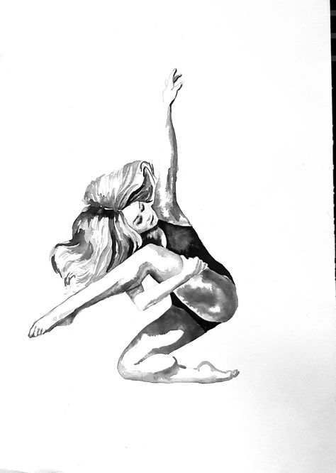 Contemporary Dance Drawing, Dance Poster Design, Dance Books, Dancing Drawings, Dance Stage, Dance Poster, Dancing Aesthetic, Doodle Illustration, Contemporary Dance