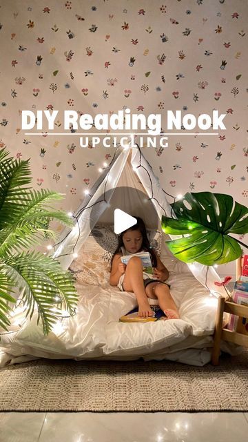 Den Ideas For Kids Blanket Forts, Cardboard Activities, Reading Tent, Christmas Led Lights, Ikea Hack Kids, Lots Of Books, Small Tent, Waldorf Homeschool, Together We Stand