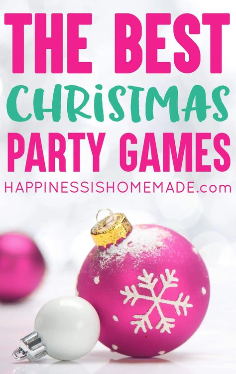 Fun Christmas Games For Kids, Minute To Win It Christmas, Best Christmas Games, Christmas Group Games, Christmas Party Games For Groups, Christmas Games To Play, Family Gift Exchange, Games For Ladies, Christmas Gift Games