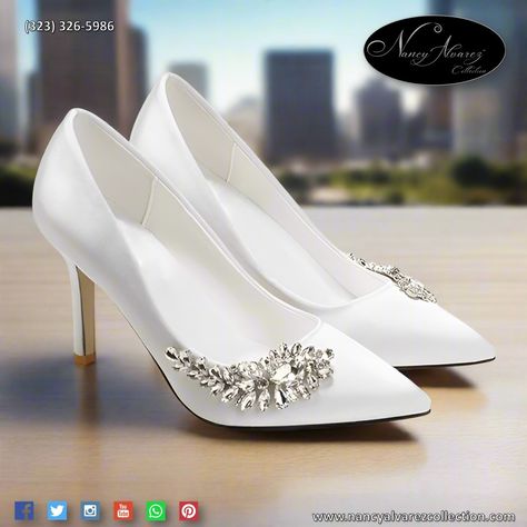 Bridal & Party Shoes for Women 👇👇 SHOP NOW 👇👇 https://www.nancyalvarezcollection.com/collections/wedding-shoes ✅ Envios gratis tienda en linea - Free Shipping online store 📦🥰 WhatsApp ----📞📞📞 (323) 326-5986 📞📞📞 📧 nancyalvarezcollection@gmail.com #nancyalvarezcollection #womensfashion #liveinstyle #quinceanerashoes #sweet16shoes #bridalshoes #bridal #deblossomcollection #zapatosdeblossom #zapatosfabulous #foreverlink #forevershoes #sandals #zapatoparafiesta #womensfashions #weddingsshoes #... Shoes For Women Formal, Sweet 16 Shoes, Quinceanera Shoes, Bridal Party Shoes, Shoes Prom, Live In Style, Shoes Heels Wedges, Prom Shoes, Formal Shoes