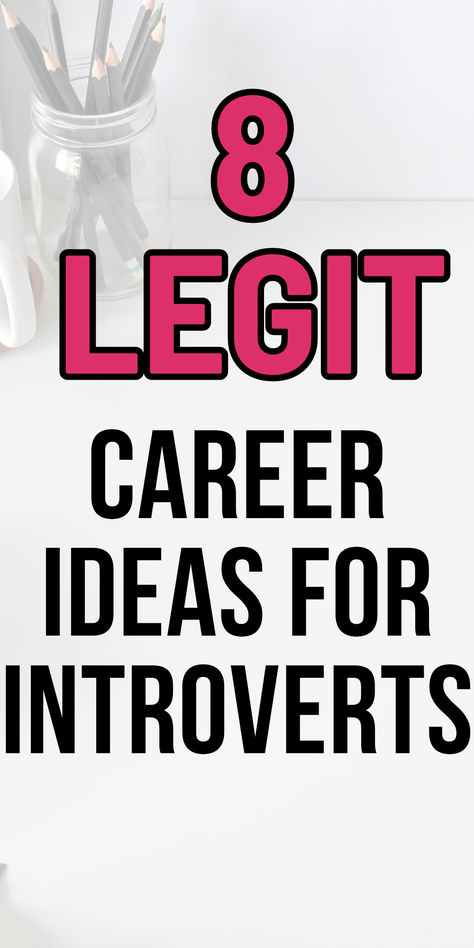 If you are looking for the best careers for introverts this is the best list for you. Can you really make money in a full-time job as an introvert? Yes, you can! Here are the best high-paying jobs for introverts! Careers For Introverts, Jobs For Introverts, Online Typing Jobs, High Paying Careers, Amazon Jobs, Career Ideas, Easy Online Jobs, Typing Jobs, Legit Work From Home