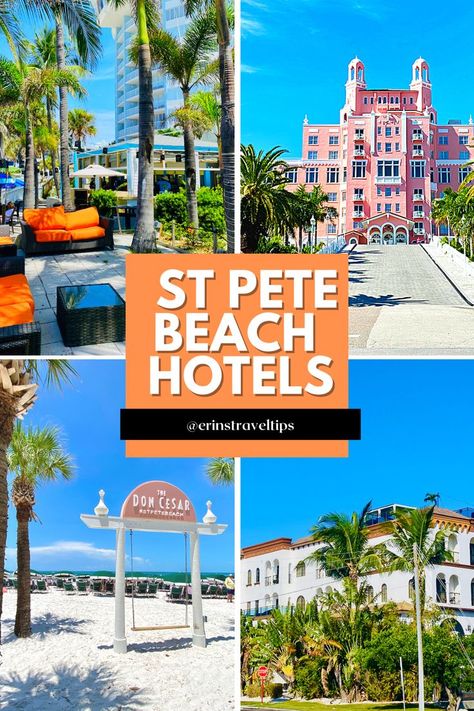 Best Hotels in St Pete Beach Florida | St Pete Beach Hotels | Pet Friendly Hotels in St Pete Beach | Kid Friendly Hotels in St Pete Beach | Luxury Hotels in St Pete Beach | 5-Star Hotel in St Pete Beach | Cheap Hotels in St Pete Beach | Beachfront Hotel in St Pete Beach FL | The Don CeSar | Hotel Zamora | The Saint Hotel | Bellwether Beach Resort | Spring Break Hotel St Pete Beach | Lively Hotels in St Pete Beach FL | #stpetersburg #floridatravel Saint Pete Beach Florida, Don Cesar Hotel, The Don Cesar, Orlando Florida Vacation, St Pete Beach Florida, Don Cesar, Fl Beaches, Florida Travel Guide, Beach Luxury