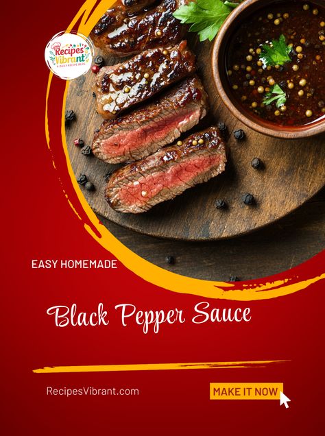 Black Pepper Sauce Black Pepper Sauce Recipe, Black Pepper Sauce, Pepper Sauce Recipe, Grilled Tofu, Hearty Casseroles, Pepper Sauce, Stir Fries, Roasted Veggies, Grilled Meat