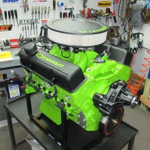 Custom Painted Engine Ford 302 Engine, Engine Paint Ideas, Chevy Crate Engines, Chevy 350 Engine, 1965 Chevy C10, 454 Big Block, Chevy Motors, Chevy 1500, Crate Motors