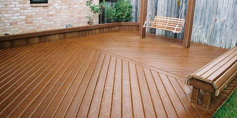 Fiberon Decking Ideas, Fiberon Decking, Trex Enhance, Tan House, Deck Framing, Trex Deck, Decking Material, Tuscan Villa, Deck With Pergola