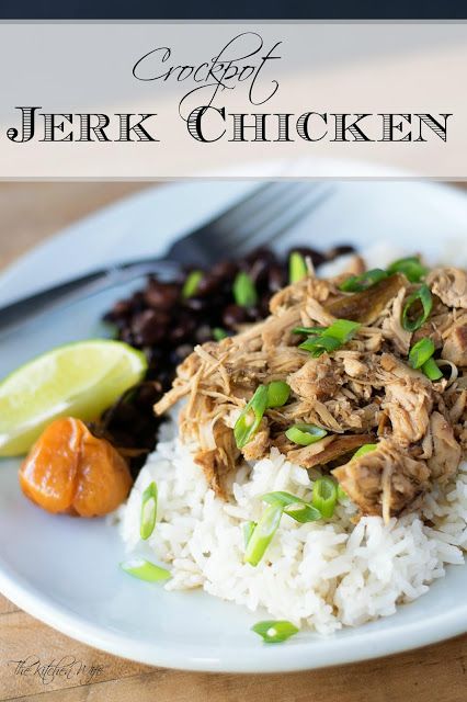 Crockpot Jerk Chicken Recipe - The Kitchen Wife Crockpot Jerk Chicken, Crockpot Chicken Recipe, Jerk Chicken Recipe, Chicken Crockpot Recipes Healthy, Crockpot Chicken Healthy, Vegetable Stew, Jerk Chicken, Chicken Alfredo, Healthy Crockpot Recipes