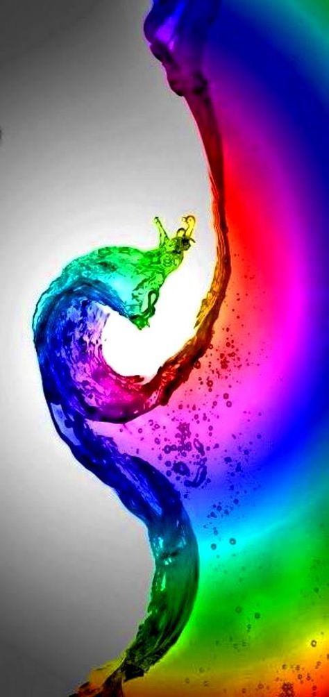 #Rainbow_Colors #Colorful #Design - #Food_for_the_Soul #Happiness #water #wave Adam Kadmon, Rainbow Water, Charcoal Drawings, Rainbow Bright, Taste The Rainbow, Love Rainbow, Foto Art, Live Colorfully, Over The Rainbow