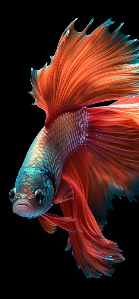 Ultra close up view on the long gorgeous fin of Siamese fighting Betta fish Betta Fish Pictures, Animal Photography Wildlife Close Up, Fish Close Up, Fish Art Reference, Betta Fish Photography, Beta Fish Painting, Siamese Fighter Fish, Betta Fish Painting, Beta Fish Drawing