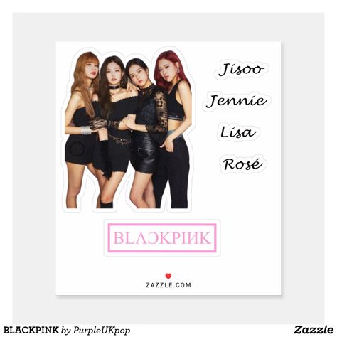 BLACKPINK STICKER Blackpink Name Tag, Name Tags Printable, Name Tag For School, Kpop Stickers, Supply Labels, School Labels, Tags Printable, Lisa Rosé, Stationery Craft