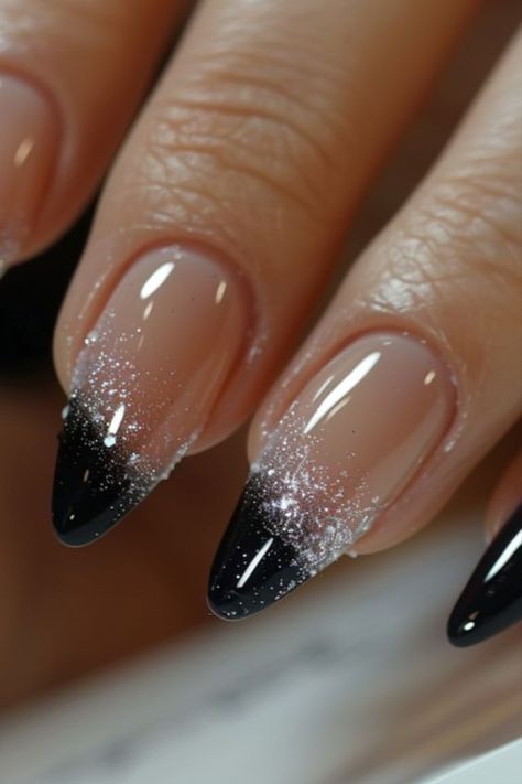 French Manicure Gel Nails, Black Ombre Nails, Hollywood Nails, Silver Nail Designs, Brown Acrylic Nails, Summer Gel Nails, Stunning Nail Designs, Brown Acrylic, Formal Nails