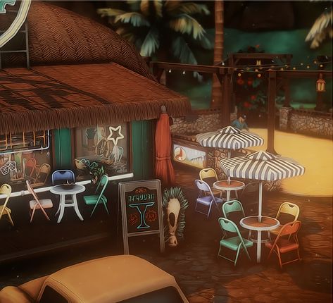 / Lot type: Bar Size: 30x20 Location: Sulani Price:... Sims 4 Sulani Bar, Sims 4 Sulani Community Lots, Sims4 Sulani House, Sims 4 Sulani Lots, Sims 4 Sulani Builds, Sims 4 Cc Sulani, Sims 4 Island Cc, Sims Sulani, Sims 4 Sulani