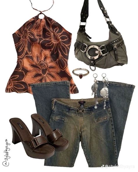 #fanfiction 2000s Fashion Inspiration, Trashy Outfits, 2000s Clothes, 2000s Outfits, Earthy Outfits, 2000s Fashion Outfits, Mode Ootd, Clothing Inspiration, Jolie Photo