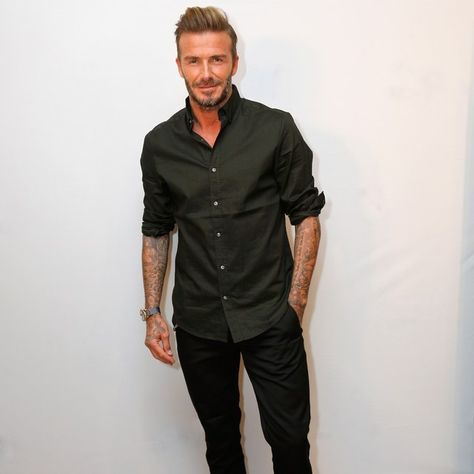 David Beckham Shows You The Right Way To Show Off Your Freshest Shoes | GQ Brown Chelsea Boots Outfit Mens, David Beckham Boots, David Beckham Shoes, Brown Chelsea Boots Outfit, Dark Brown Chelsea Boots, Best Chelsea Boots, Chelsea Boots Men Outfit, David Beckham Style, Chelsea Boots Outfit