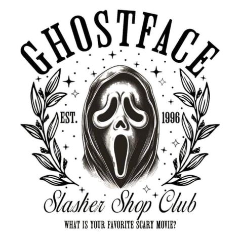 Ghostface Svg, Ghostface Shirt, Horror Drawing, Cricut Design Studio, Work Pictures, Flash Tattoo Designs, Horror Posters, Wolf Drawing, Cute Shirt Designs