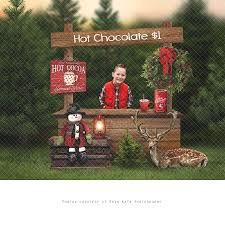 Hot Chocolate Christmas Booth Digital Backdrop | Squijoo.com Hot Chocolate Christmas, Christmas Booth, Photography Mini Sessions, Chocolate Christmas, Winter Wood, Christmas Photoshoot, Christmas Chocolate, Mini Session, Mini Sessions