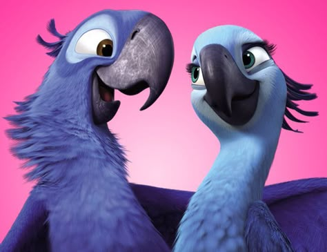 Blue Disney Characters, Rio The Movie, Rio Movie, Avatar Ang, Blue Sky Studios, Rio 2, Disney Characters Wallpaper, Cute Disney Pictures, Disney Phone Wallpaper