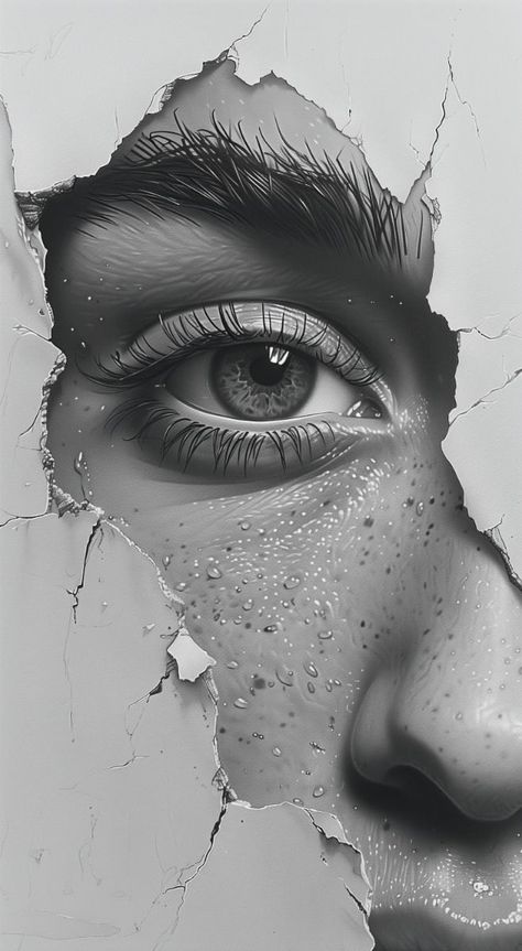 Easy Eye Makeup, American Traditional Tattoo Ideas, People Reference, Traditional Tattoo Ideas, Realistic Sketch, Eye Makeup Techniques, Art Photography Portrait, Charcoal Sketch, Charcoal Art