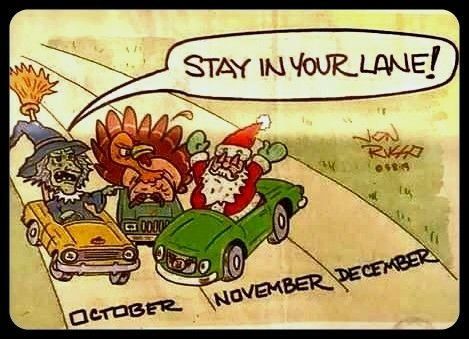 Stay in Your Lane Meme Stay In Your Lane, Holiday Jokes, November Christmas, Halloween Crafts Preschool, Top Memes, Best Blogs, Holiday Humor, Funny Cartoons, Holidays Halloween