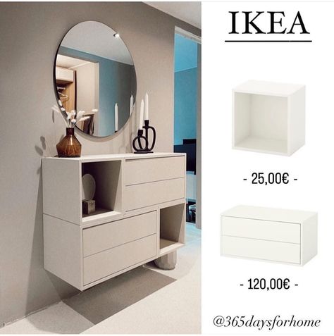 Ikea Hall, Eket Ikea, Pinterest Kitchen, Ikea Eket, Ikea Design, Ikea Decor, Hall Decor, Small Hallways, Ikea Diy