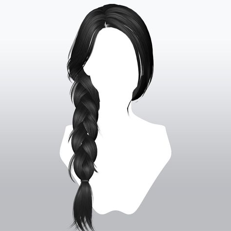 SSalon - Female Hairstyle B94 - The Sims 4 Create a Sim - CurseForge Sims 4 Cc Braided Hair Alpha, Sims 4 Cc Hair Alpha Ponytail, Sims 4 Side Bangs Hair, Sims 4 Custom Content Hair Female Hairstyles, Sims Cc Hair Realistic, Sims 4 Cc Hair Braid, Braid Sims 4 Cc, Realistic Hair Sims 4 Cc, Sims Female Clothes