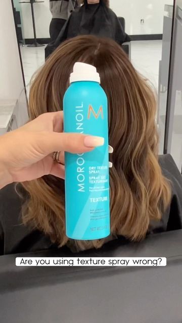 Jessica Scott Santo: Balayage • Hair Education + Tutorials on Instagram: "Did You Know ❓👆👆👆 ▪️Using @moroccanoil Dry Texture Spray! Instead of directly Spraying onto the surface of the hair, lift the hair up and spray underneath for buildable texture that will last! ▪️▪️▪️▪️▪️▪️▪️▪️▪️▪️▪️▪️▪️▪️▪️▪️ @moroccanoilpro @moroccanoileu #moroccanoil #moprofessional #moroccanoilcolor #texturespray #licensedtocreate #beautylaunchpad #themoreyouknow #btcreelquickie #behindthechair #texturedhair #thebtct Dry Texture Spray, Hair Education, Texture Spray, Texturizing Spray, Hair Stylist Life, Moroccan Oil, The More You Know, Balayage Hair, Hair Videos