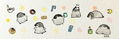 Penguin Banner Discord, Penguin Ipad Wallpaper, Penguin Header, 2024 Notion, Ipad Inspo, Iphone Themes, Cute Twitter Headers, Ipad Aesthetic, Ios Ideas