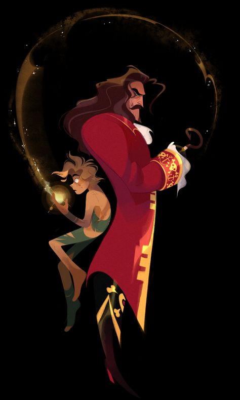 Okobojee - The first lost boy Hook Peter Pan, Peter Pan Captain Hook, Captain Hook Peter Pan, Peter Pan Art, Captain Hook, Disney Fan Art, Disney And Dreamworks, Disney Drawings, Disney Villains