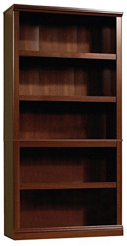 Cherry Bookcase, Rustic Bookcase, 5 Shelf Bookcase, Shelf Bookcase, Large Shelves, Wooden Bookcase, Wood Bookcase, Changing Wall Color, Book Shelf