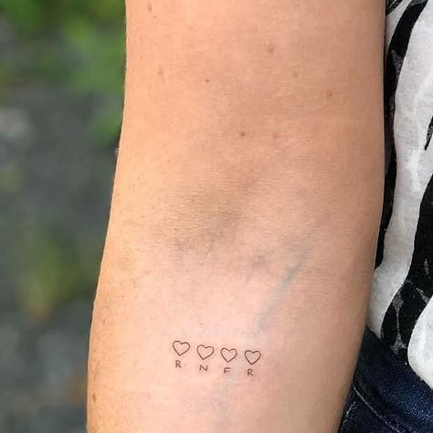 Tiny Heart With Initial Tattoo, Ace Name Tattoo, Fine Line Heart Tattoo With Initial, Heart Initial Tattoo, Tattoos Pequeños, Initials Tattoo, Tiny Heart Tattoos, Initial Tattoo, Name Tattoo