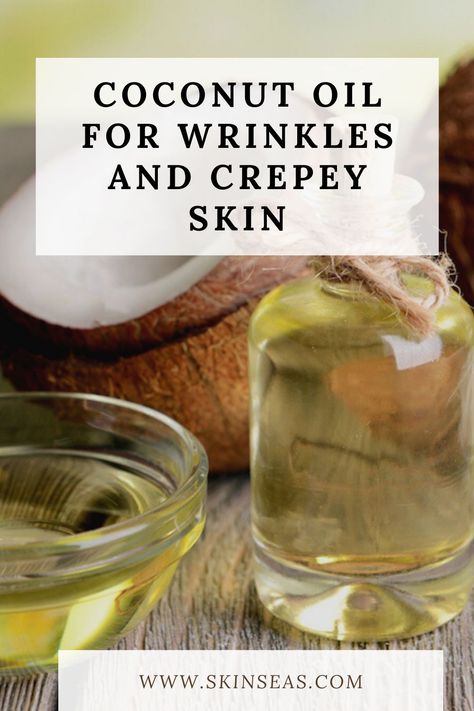 Are you lookin for ways to get rid of wrinkles and crepey skin? Coconut oil may be able to help you with the problem. Check out how you can use coconut oil for wrinkles. Coconut Oil For Wrinkles, Crepe Skin, Wrinkles Remedies Face, Creepy Skin, Coconut Oil Spray, Homemade Wrinkle Cream, Selfie Filters, Hair Oils, Coconut Oil Uses