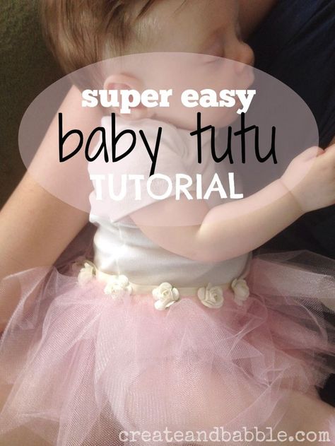 Baby Tutu Tutorial, Barefoot Sandals Tutorial, Tulle Skirt Tutorial, Couture Bb, Tutu Tutorial, Baby Tutu Dresses, How To Make Tutu, Christmas Tutu