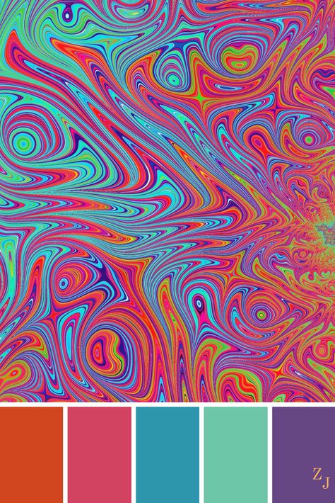 ZJ Colour Palette 539 #colourpalette #colourinspiration Coachella Color Palette, Psycadelic Colour Palette, Multi Color Palette, Festival Colour Palette, Trippy Color Palette, Color Swatches Colour Palettes, Festival Color Palette, Contrast Colour Palette, Colour Harmonies