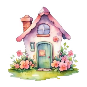 wooden,country-house,kid,children,building,cottage,nursery,cabin,grass,village,house,baby-shower,baby,little,watercolor,landscape,cute,home,cartoon,nature,holiday,star,cloud,shoes,flower,hand,happy,forest,card,toy Watercolor Art House Simple, Cute Home Illustration, Cute House Painting, Watercolor House Painting Simple, Cottage House Drawing, Cute House Illustration, Cartoon Cottage, Children Book Illustration Watercolor, Small House Pictures