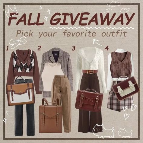 Ecosusi on Instagram: "📢 Giveaway Closed ♥️winner:@yenthejolineart 🍁Fall, in Love with Ecosusi🍁 New season comes, hurry shift your mood for the fall vibe! Wanna try something new, something vintage, something autumn-ish for free? OK, it's #giveaway time! To enter: ✅FOLLOW @ecosusi.life + @ecosusi_vintage ✅COMMENT your favorite outfit style (1,2,3 or 4) ✅ to TAG your friends & LIKE the post One winner will be randomly chosen on Sep 30 and win one bag from our new arrivals. Good luck! Btw, if Ecosusi Bag Outfit, Vintage Everyday Fall Bags, Eco-friendly Bags For Back To School Travel, Eco-friendly Bags For Daily Use And Back To School, Affordable Brown Eco-friendly Crochet Bag, Try Something New, One Bag, Fall Vibes, Cloth Bags