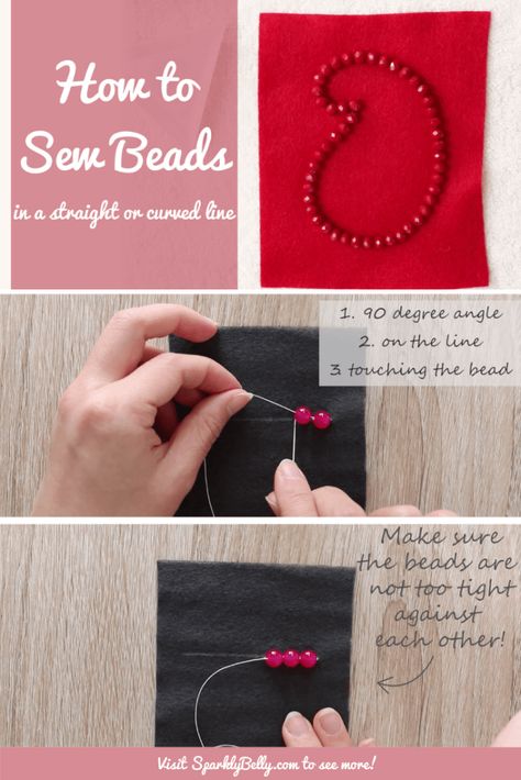 Tambour Beading, Hand Beaded Embroidery, Diy Bead Embroidery, Bead Embroidery Tutorial, Applique Kit, Bead Sewing, Beading Tutorial, Bead Embroidery Jewelry, Belly Dancing