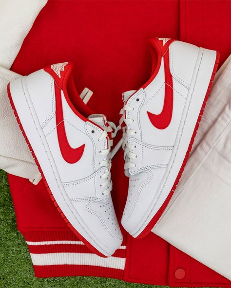 Elevate your style with the Air Jordan 1 Retro Low OG University Red. 🔥 Paired with our Pro Standard outfit, you'll be turning heads wherever you go. Get yours today! #AirJordan1 #RetroLowOG #UniversityRed #SneakerFashion #ElevateYourGame #ProStandardOutfit #SneakerLove #FootwearFashion #SneakerLifestyle #SneakerCollection #SneakerHeads #SneakerAddict #SneakerCulture #topsandbottoms Vapor Max Plus, Sneaker Posters, Sell Shoes, Vapor Max, Jordan Shoes Retro, Sneakers Collection, Shoes Retro, Sneaker Release, Sneakers Addict