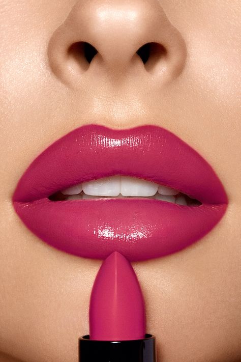 Replace your lip balm with a lipstick that glides on smoothly and locks in moisture and color. NOVABEAUTY Luminous Cream Lipstick is rich in silk oils and Vitamin E, giving lips a satin look and feel. Apply a single hydrating swipe or build until you achieve desired color intensity. Available in 17 cruelty-free vegan shades. | NOVABEAUTY Perfect Pout Luminous Cream Lipstick in Daytrip by Fashion Nova Fall Lipstick, Lipstick Designs, Perfect Lipstick, Beautiful Lipstick, Lipstick Kit, Lip Beauty, Video Tiktok, Best Lipsticks, Kissable Lips