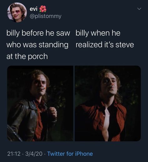 Billy Hargrove Funny, Billy Hargrove, Akali League Of Legends, Stranger Things Premiere, Dacre Montgomery, Stranger Things Steve, Stranger Things Art, Stranger Things Tv, Stranger Things Meme