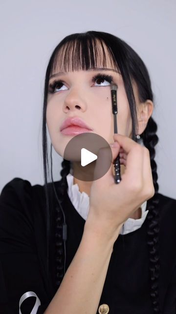 Wednesday Addams Makeup Halloween Costumes, Wednesday Adam’s Makeup Tutorial, Wednesday Adam’s Make Up, Wednesday Addams Full Body Picture, Wednesday Addams Eye Makeup, Wednesday Addams Make Up Tutorial, Wednesday Adam’s Makeup, Wendsday Makeup, Wednesday Addams Makeup Kids